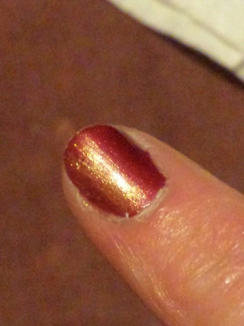 Sunset nail