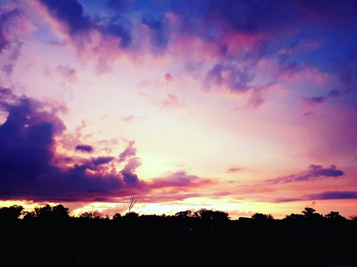 Mauritian Pink Sunset