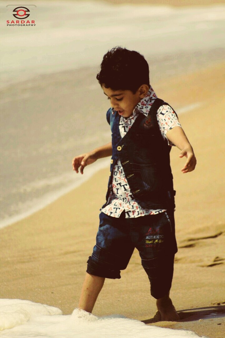 M.r Ahmed on the beach ⛱