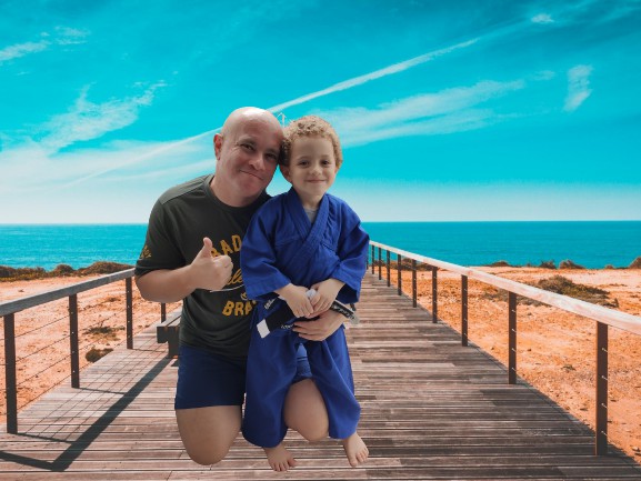 Montagem deck