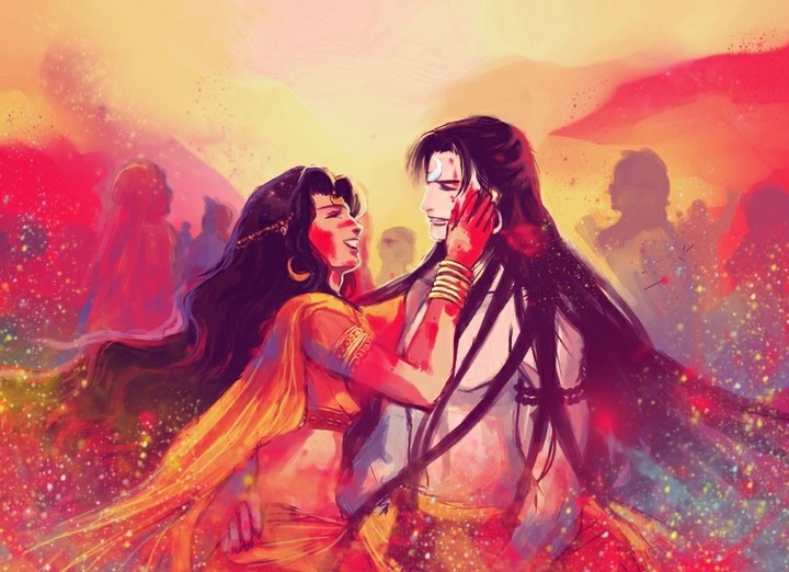 Holi of shiva
