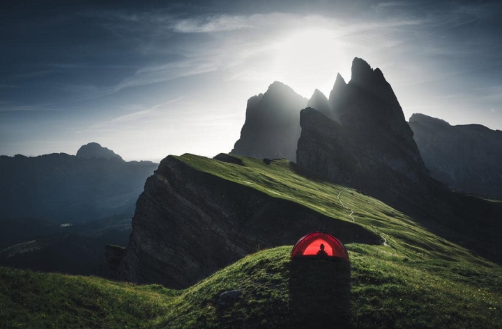 Meditation camping