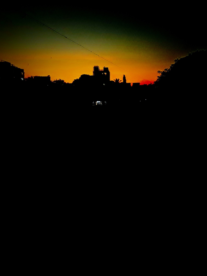 sun set