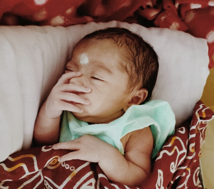 #newbornbaby#only 2 days#india