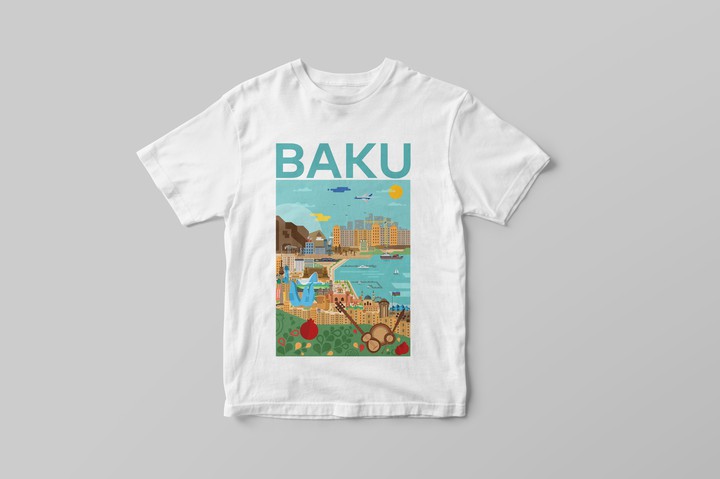 Baku t-shirt design