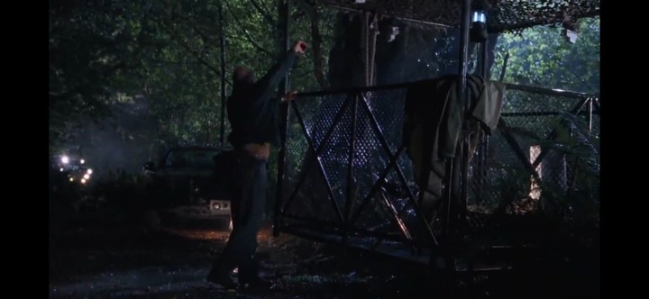 lift scene (Jurassic park 2)