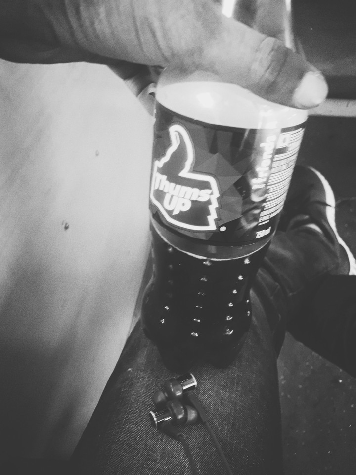 all i need for travel coke n earphn