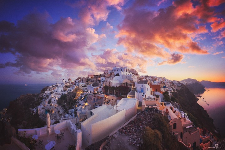 Santorini, Grecia
