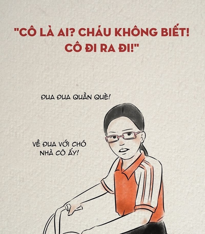 Co la ai chau khong biet co di ra di