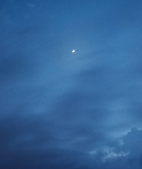 papéis de parede Cumulus, moon