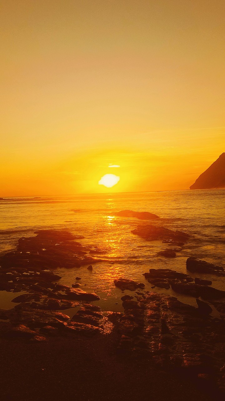 sunset..