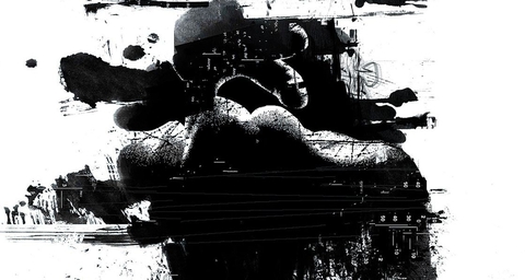 papéis de parede machine, monochrome