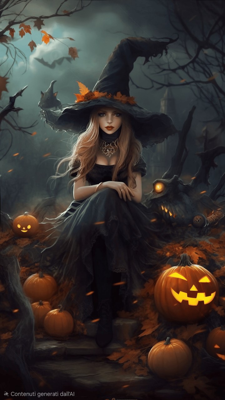 THE HALLOWEEN WITCH