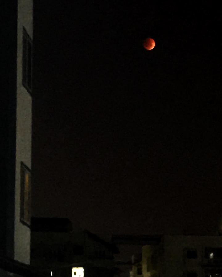 Lunar eclipse 2018