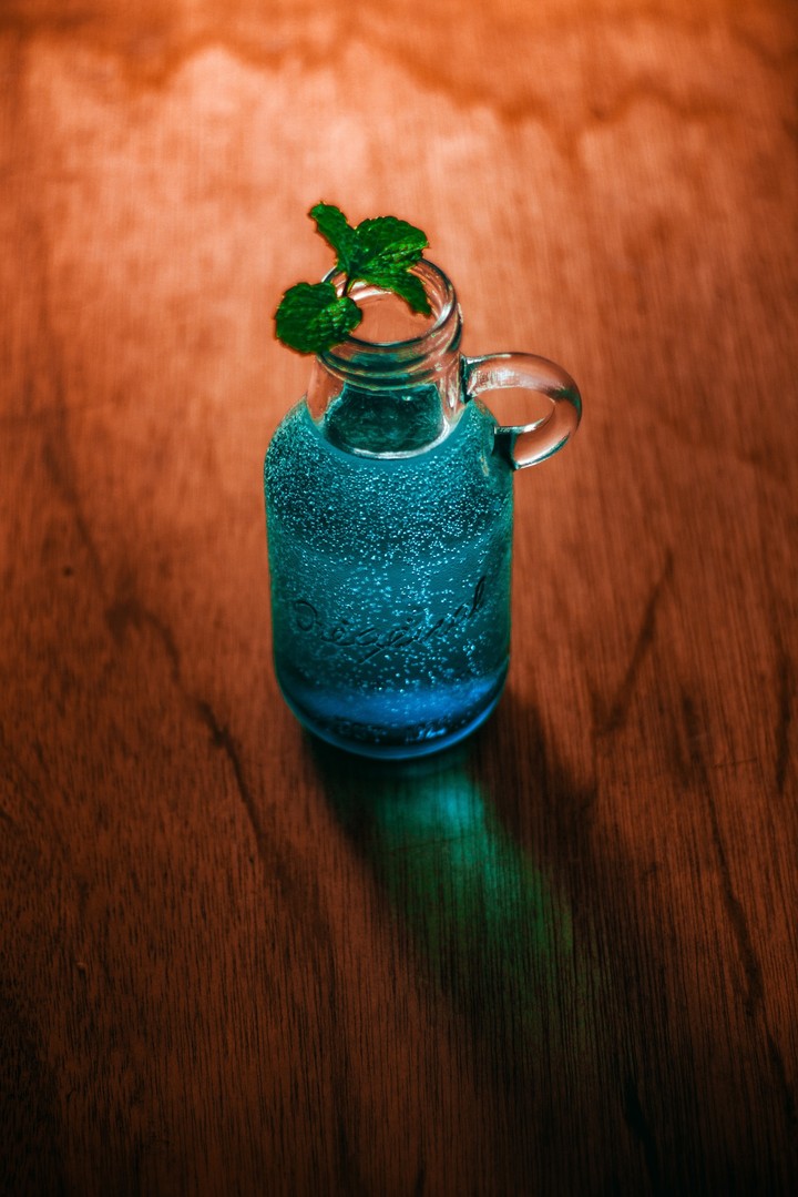 Mint in jar