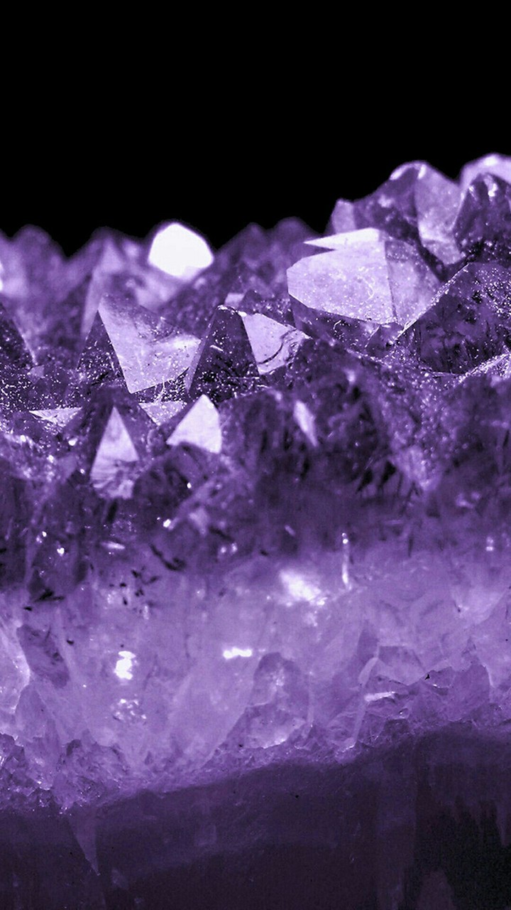 Purple diamonds