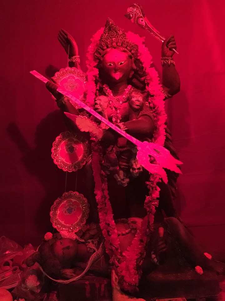 Goddes of kali in Nataraj shape