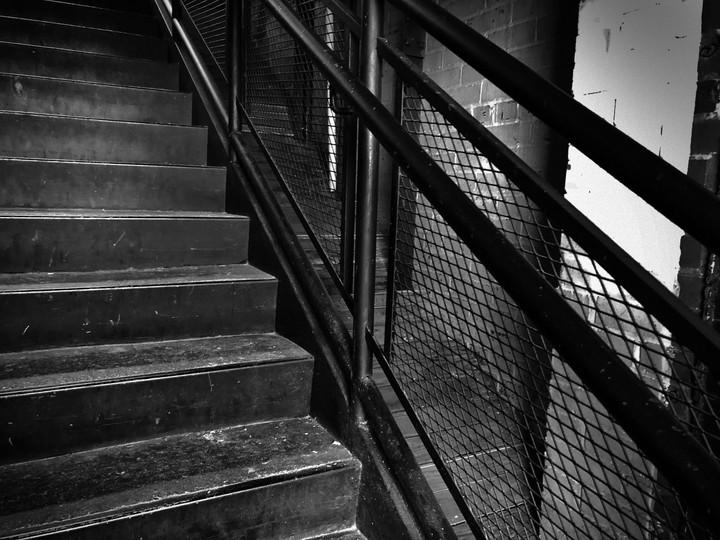 Vintage Industrial Staircase
