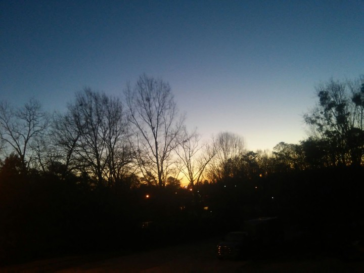 sunrise in alabama...