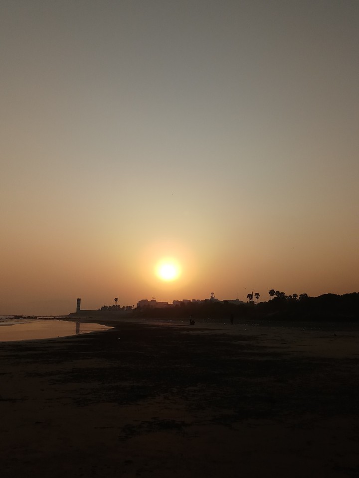 Vizag Beach Sunset