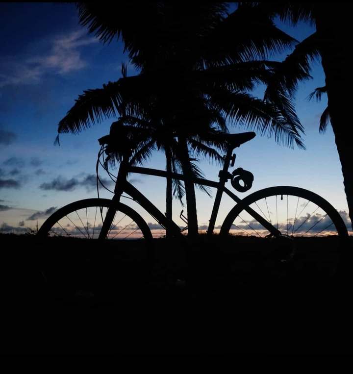 late evening ride
