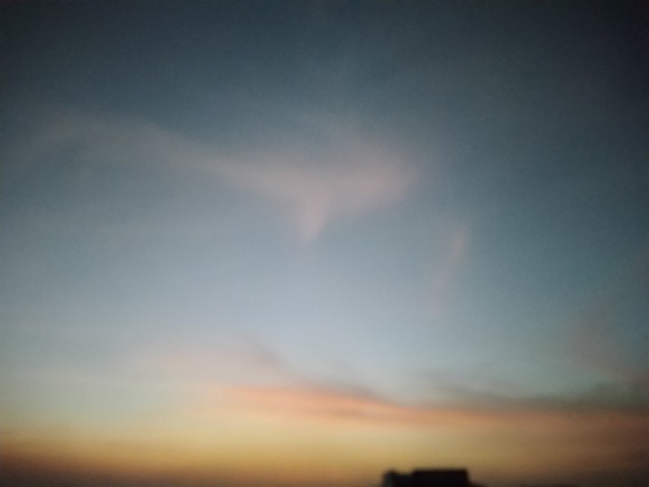 beautiful Sky in Evening Sunset
