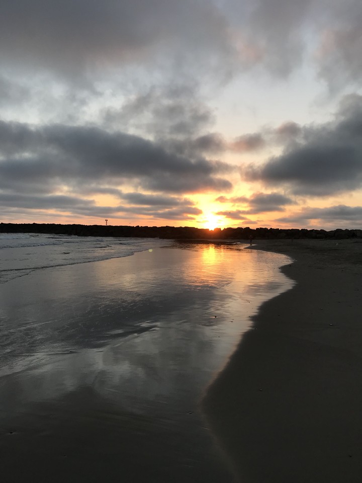 Sunset at Silver String Beach