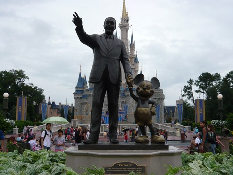 Walt and Mickey