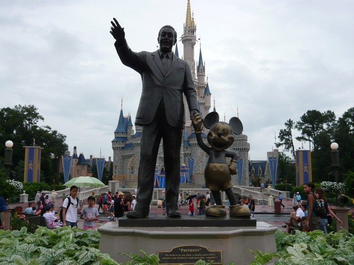 Walt and Mickey