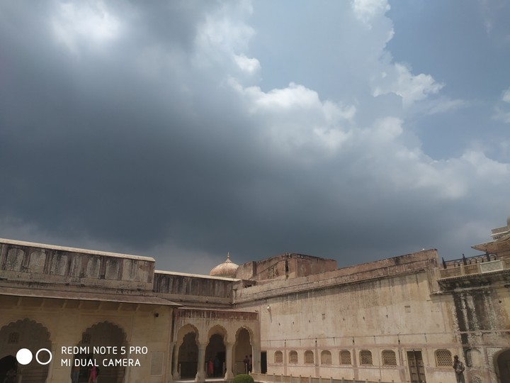 ancient fort with beatiful click