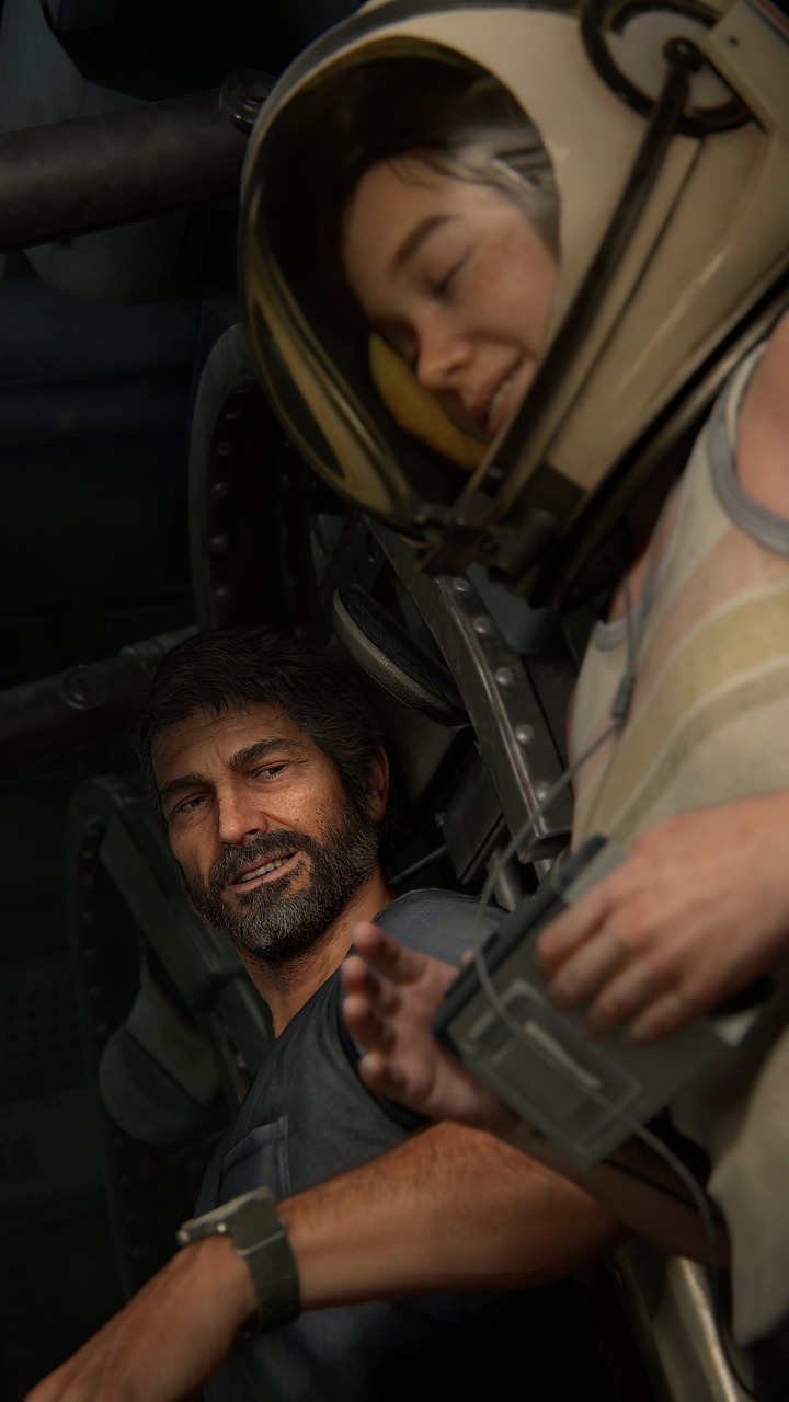 Joel and Ellie in a trip