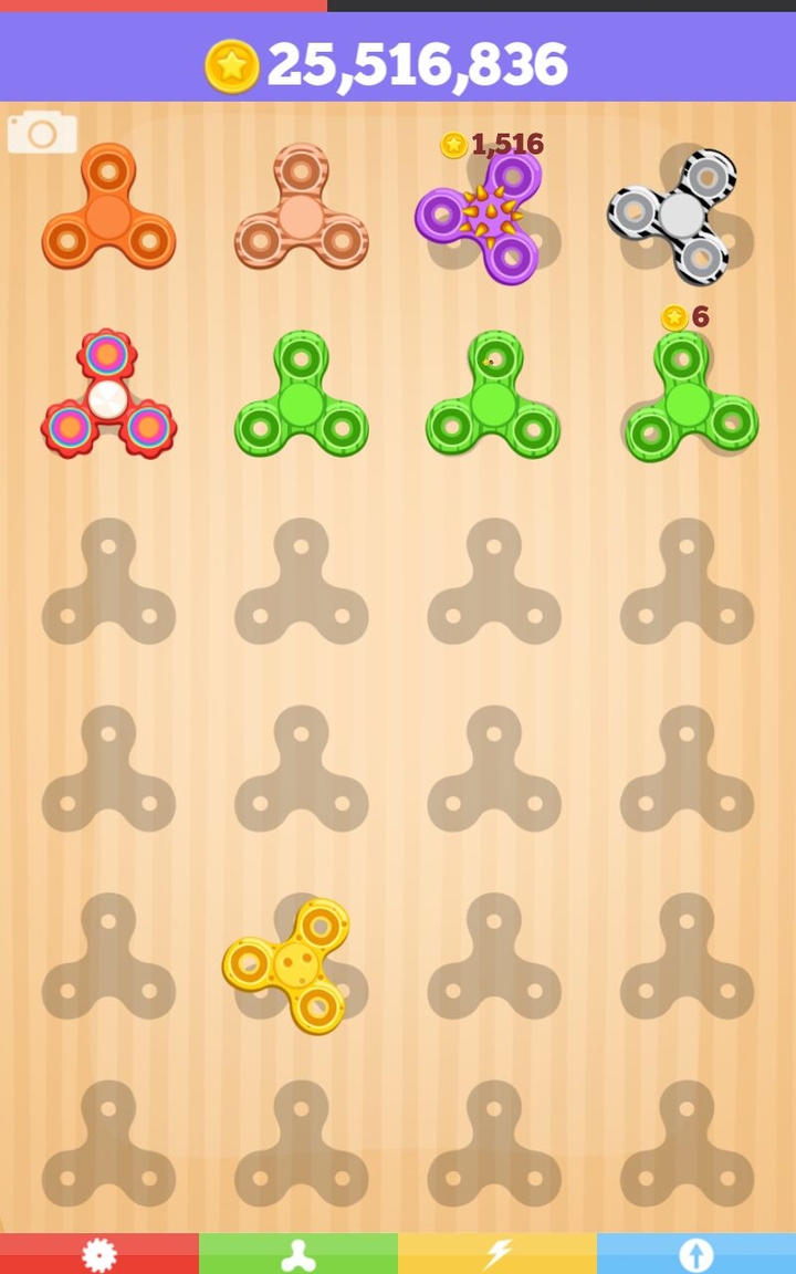 FIdget spin time