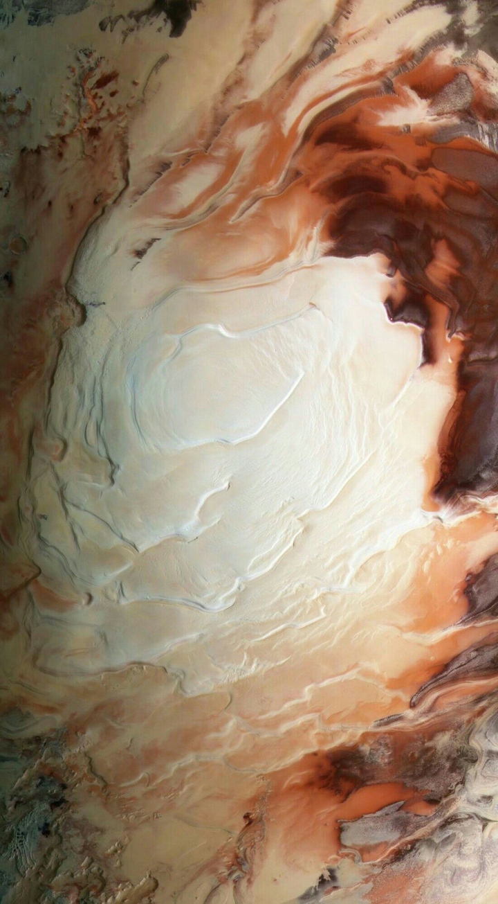 South pole of Mars