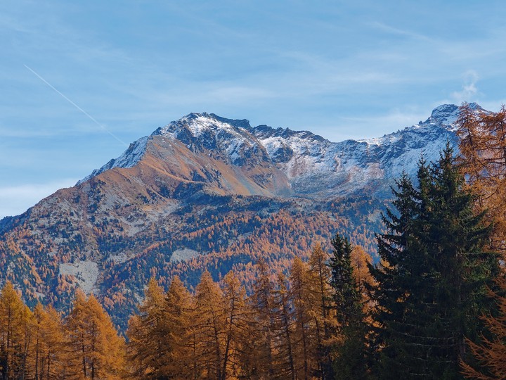 mountain in autumn