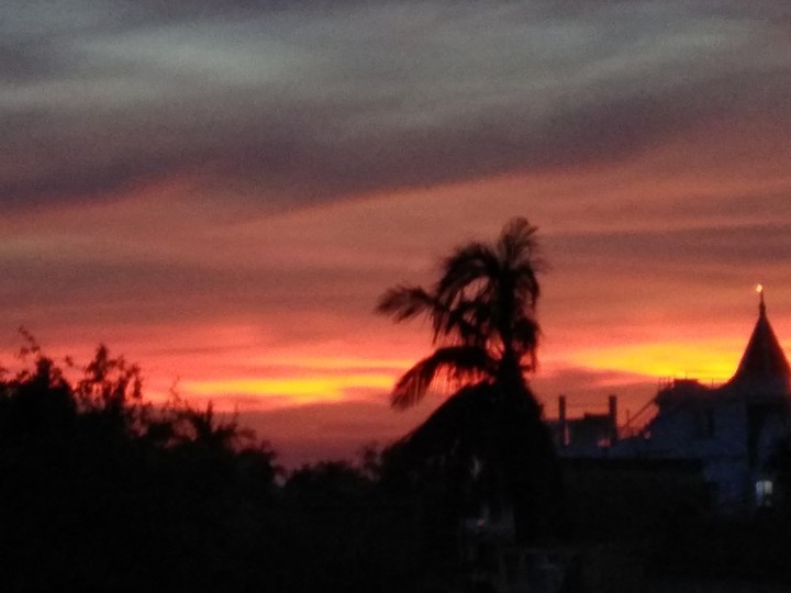 sun set