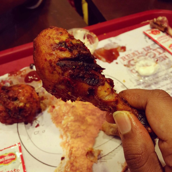 Smoky grilled chicken