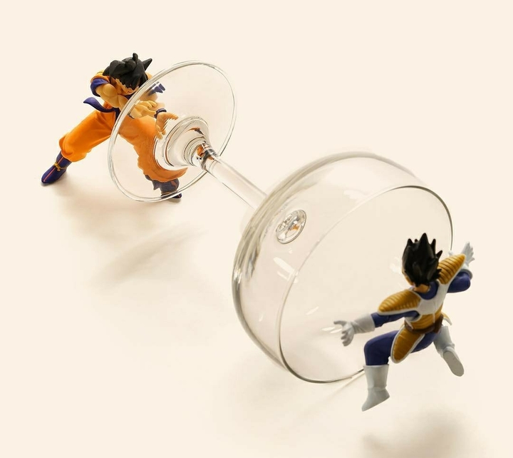 Miniature goku vs Vegeta