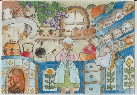 тапети illustration, coloringbook