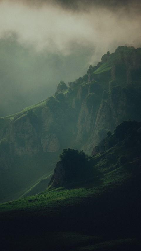 רקעים cloud, mountain