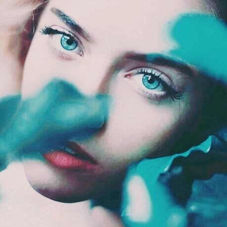 blue