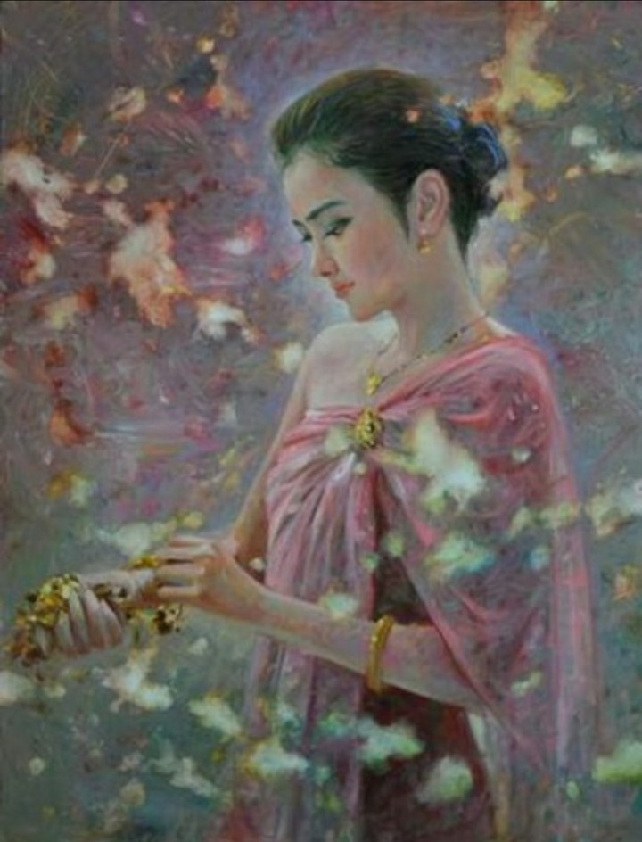 Thai girls in the past.