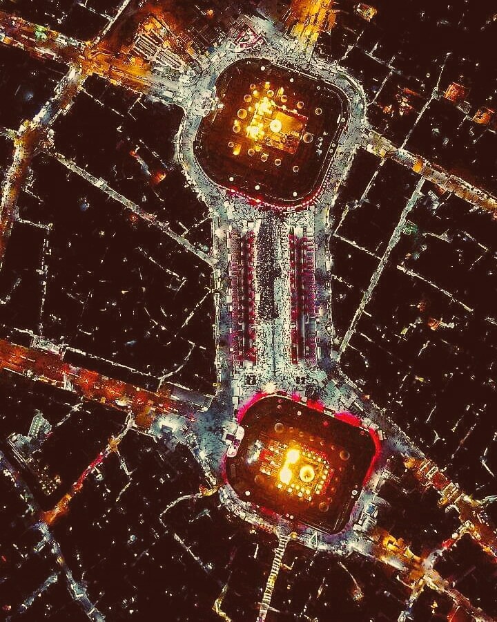 صوره للحرمين الشرفين في كربلاء