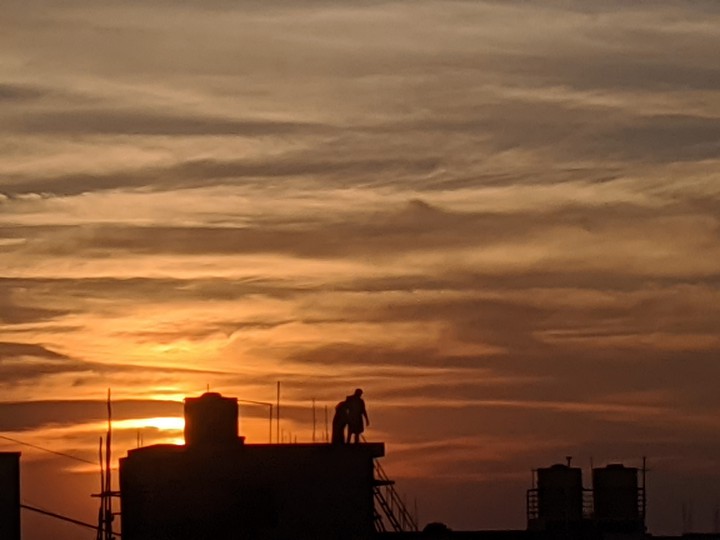 Golden Sunset Time