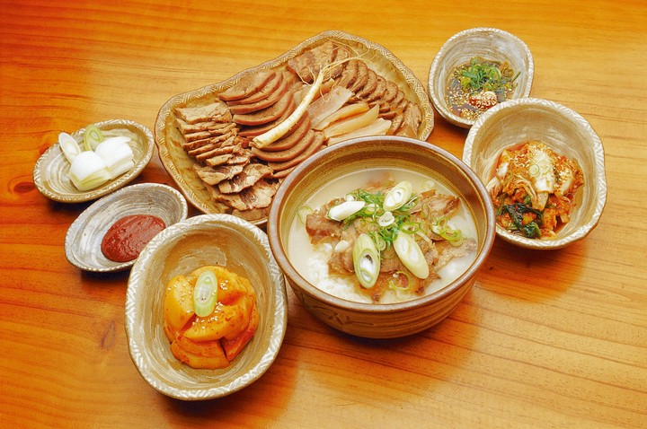 한식-밥과 고기
