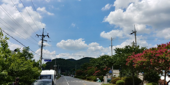 여름하늘