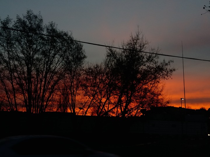 Городской закат