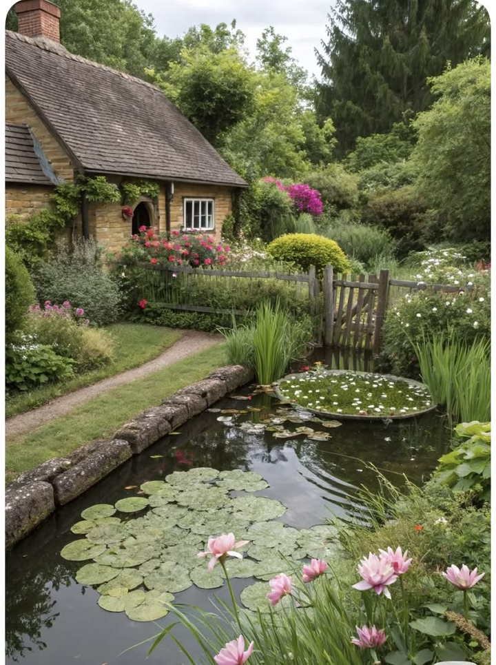 Pond, spring Hintergrundbilder