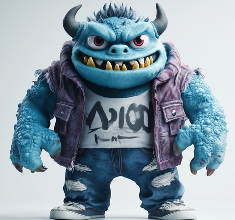 Cartoon Character Monster