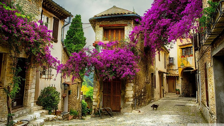 (Serial No. 1) European Architecture wallpaper