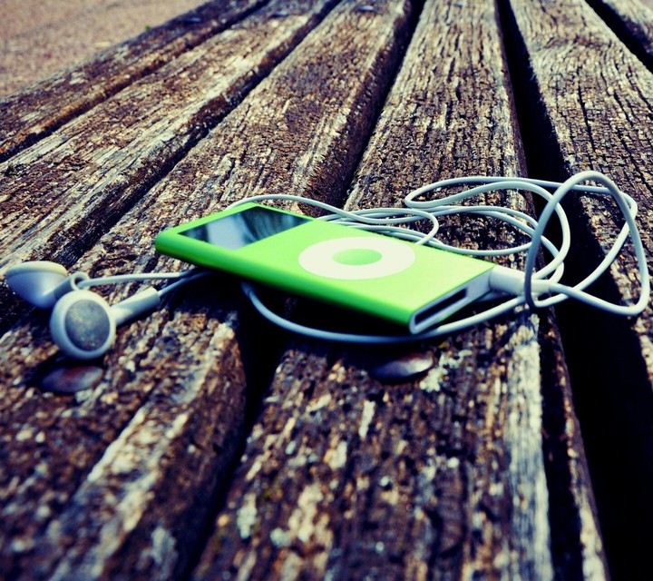 Green ipod